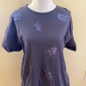 Grey, Zara t-shirt, size: small